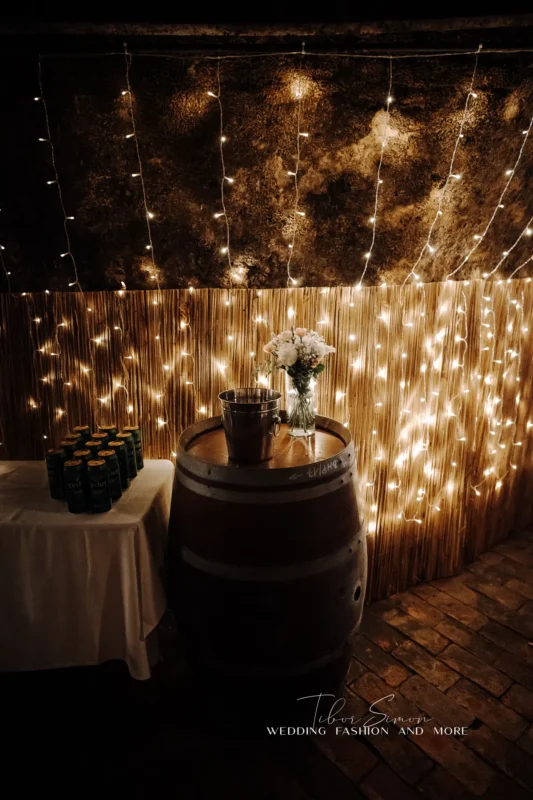 Esküvői dekorációk fotózása